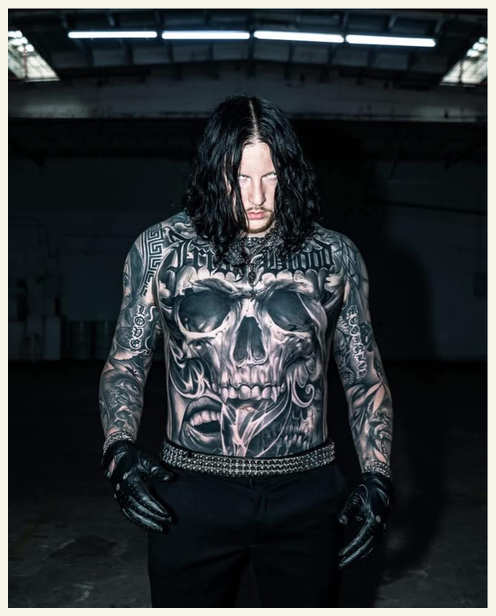 Nathan James booking photo for Halo Touring